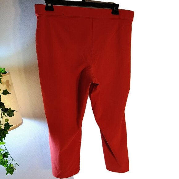 EUC: Rafaella Sze 18W Coral Plus Size Pants - Picture 2 of 4